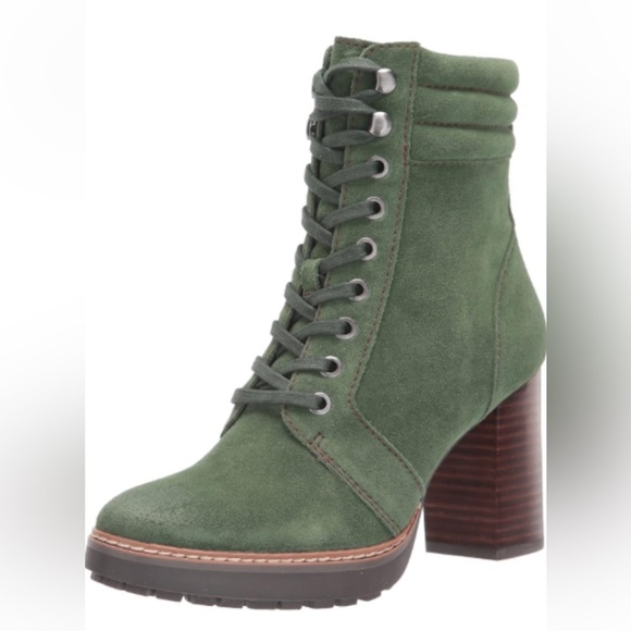 Naturalizer Women's Callie2 Spruce Green Lace Up Ankle Boot Size 5M - Picture 2 of 11